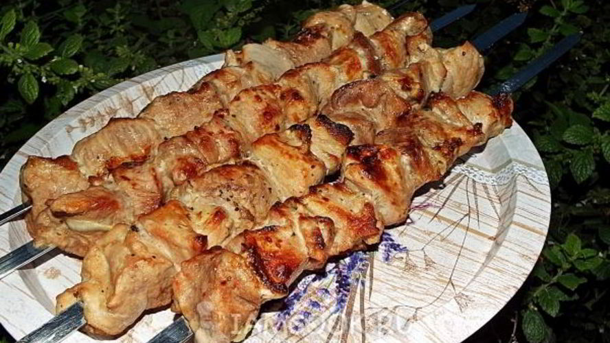 Рецепт шашлыка из свинины на пиве