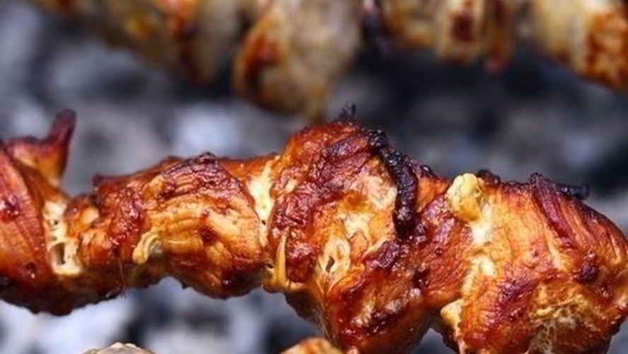 Рецепт шашлыка иза свинин с лукома в кефире