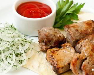 Шашлык из свинины в аэрогриле