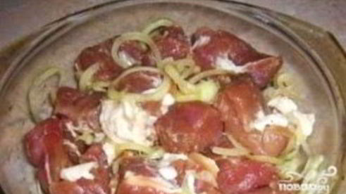 шашлык из свинины в аэрогриле