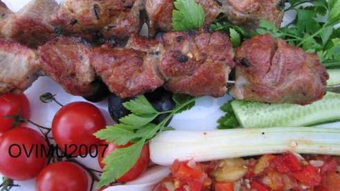 шашлык из свинины