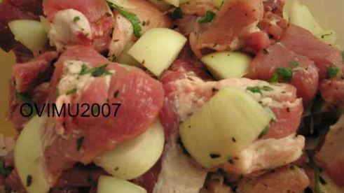 шашлык из свинины