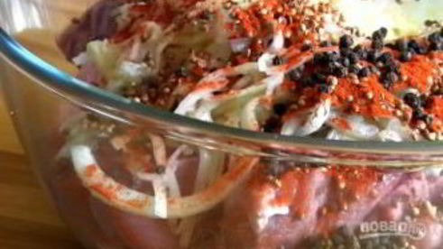 шашлык на коньяке