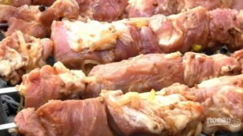 шашлык на коньяке