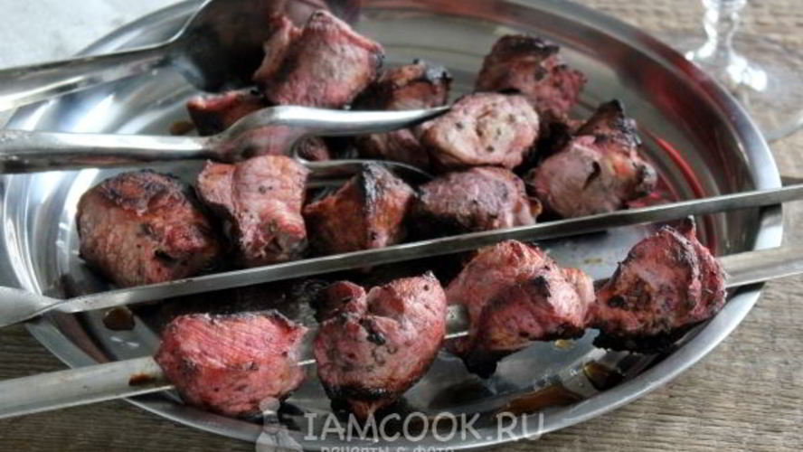 Рецепт шашлыка на вине