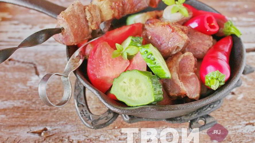 Рецепт шашлыка с уксусом