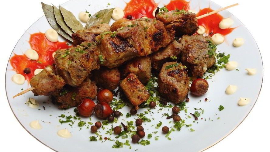 Рецепт шашлыка свиного в кефире со сладким перцем и луком