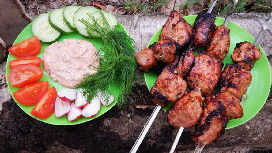 Рецепт шашлыка в луковом маринаде