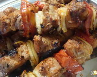 Шашлык в маринаде Кровавая Мэри