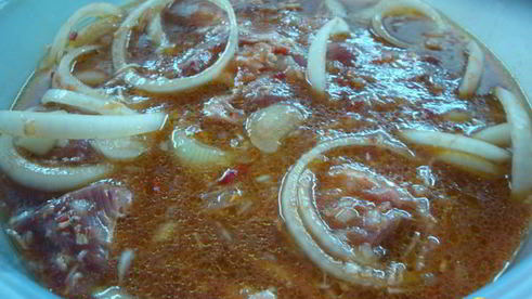 шашлык в маринаде кровавая мэри