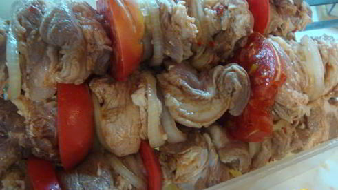 шашлык в маринаде кровавая мэри