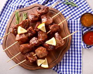 Шашлык в маринаде на основе лимонного сока