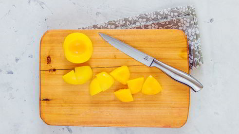 шашлыки из свинины с персиками в соусе терияки