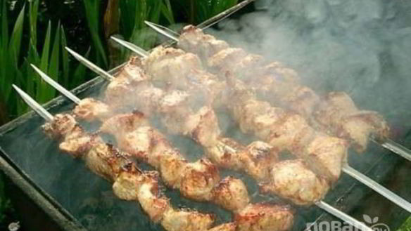 Рецепт Свиного шашлыка с уксусом