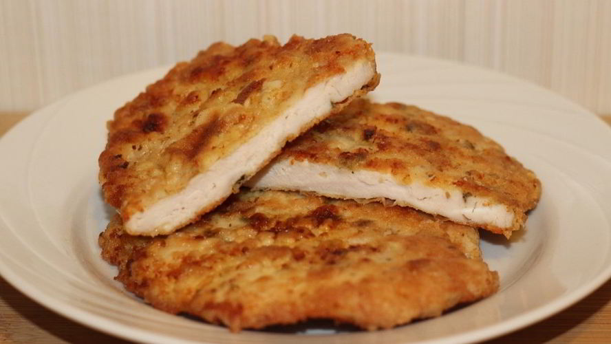 Рецепт куриного шницеля