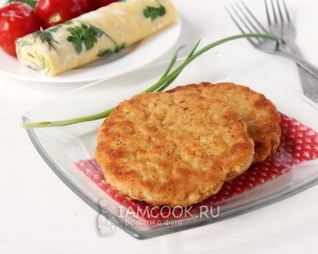 Шницель из фарша