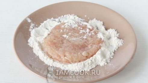 шницель из фарша