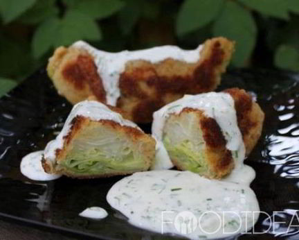 Шницель из капусты