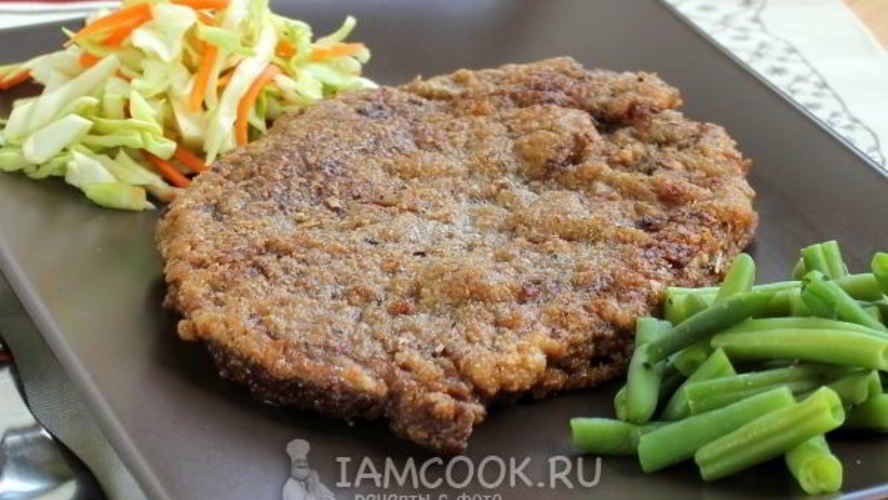 Рецепт венского шницеля