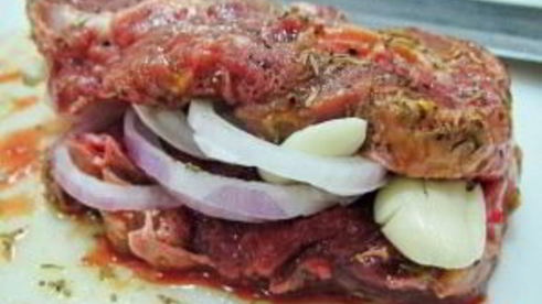 фаршированный стейк