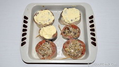 фаршированные стейки горбуши