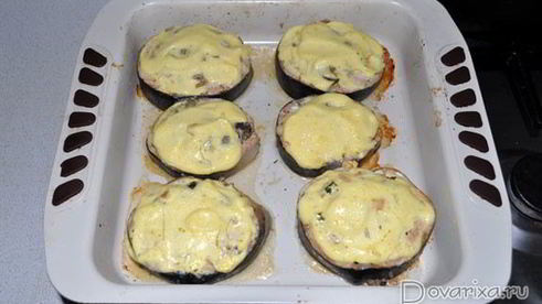 фаршированные стейки горбуши