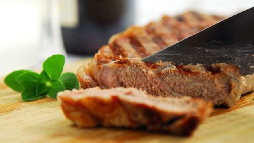 Рецепт говяжьих стейков в мандариновом маринаде