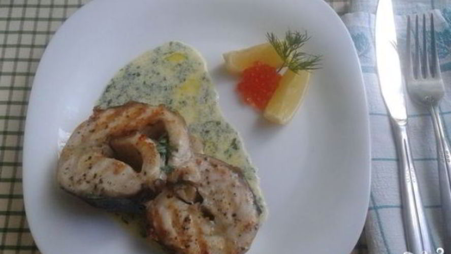 Рецепт стейка из осетра