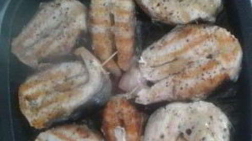 стейк из осетра