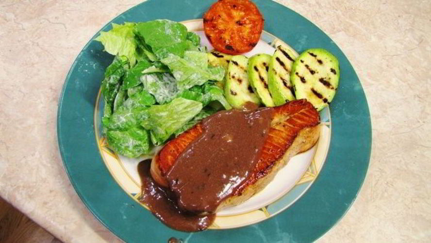 Рецепт стейка иза семг