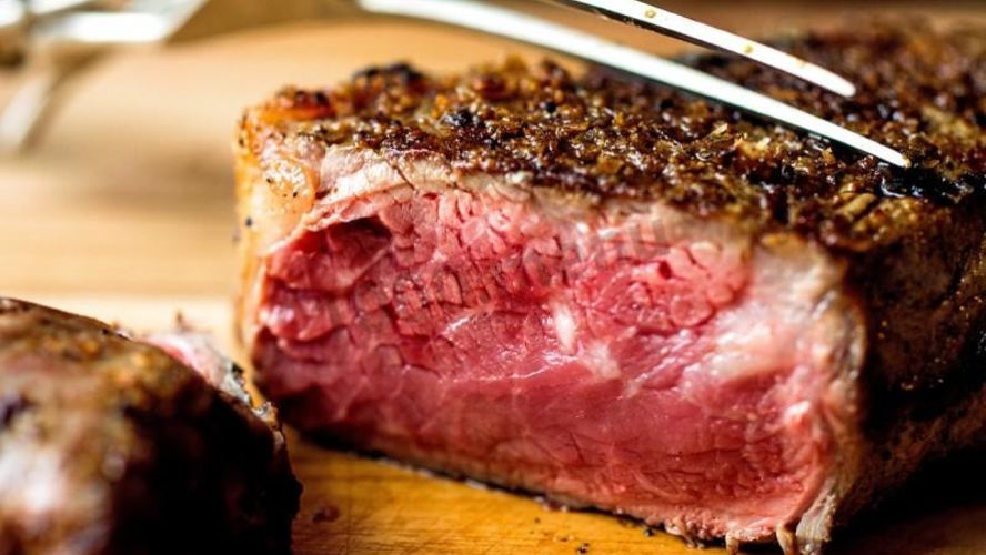 Рецепт стейка из телятины на сковороде