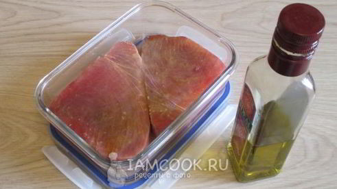 стейк из тунца