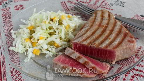 стейк из тунца