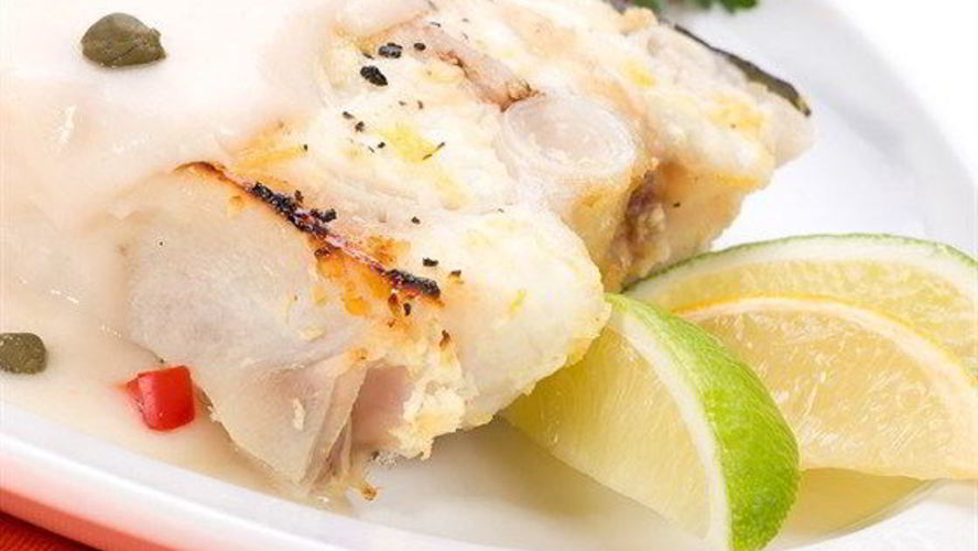 Рецепт стейков из палтуса в перце на гриле