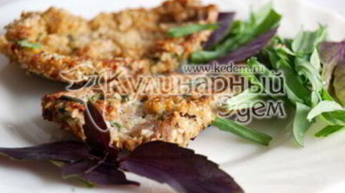 стейки в кунжуте и розмарине