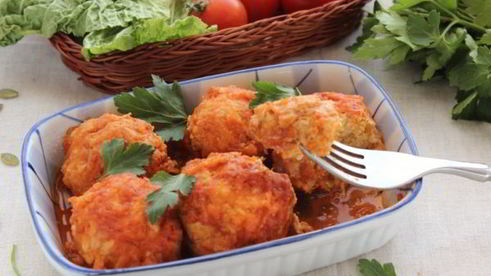 куриные тефтели с тыквой