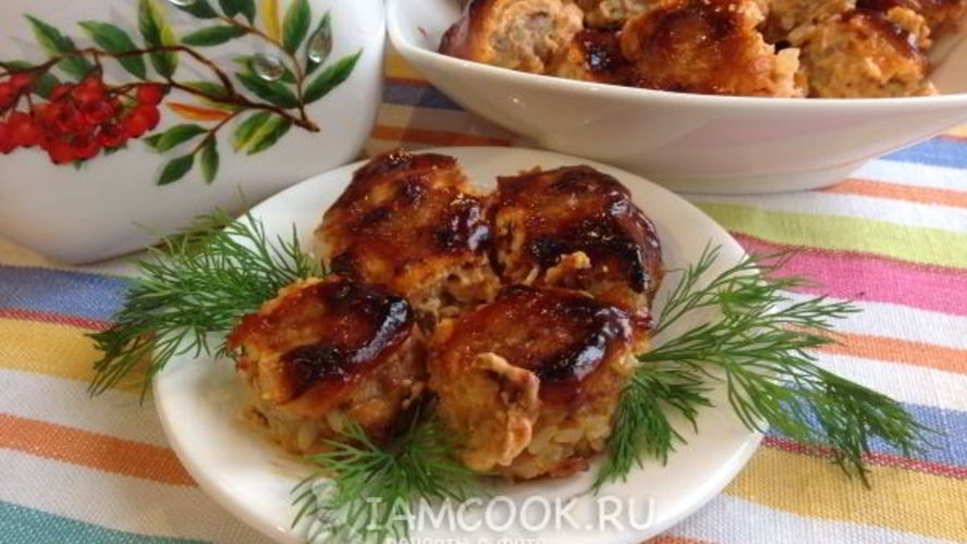 Рецепт нежных тефтелей в духовке