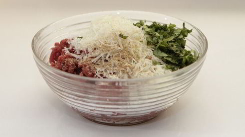 паста феттуччине с нежными итальянскими тефтельками