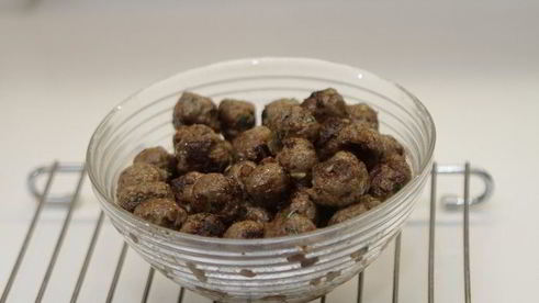 паста феттуччине с нежными итальянскими тефтельками