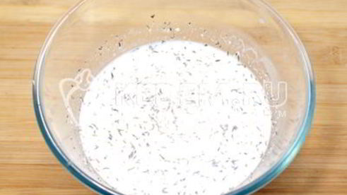 рождественский венок из тефтелей