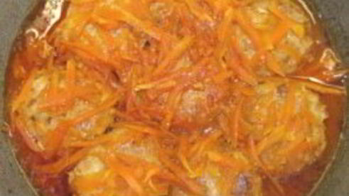 рыбные тефтели в томатном соусе