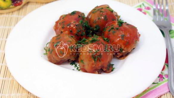 Рецепт Тефтелей из гречки с грибами