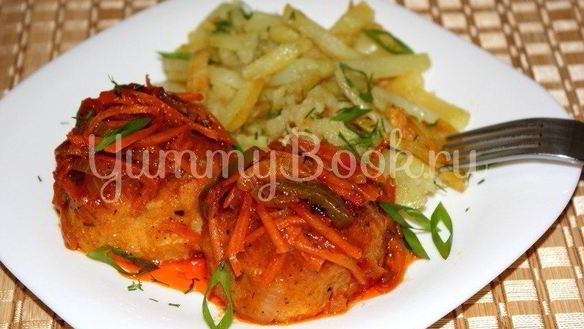 Рецепт Тефтелей из морепродуктов с овощами