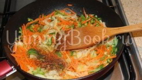 тефтели из морепродуктов с овощами