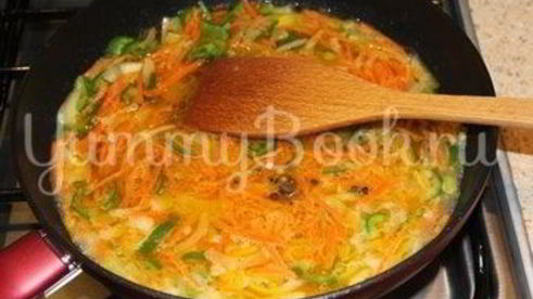 тефтели из морепродуктов с овощами