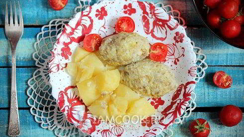 тефтели из свинины с картошкой