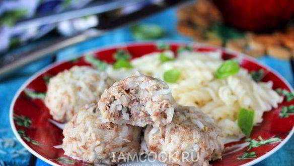 Рецепт Тефтелей на пару в мультиварке