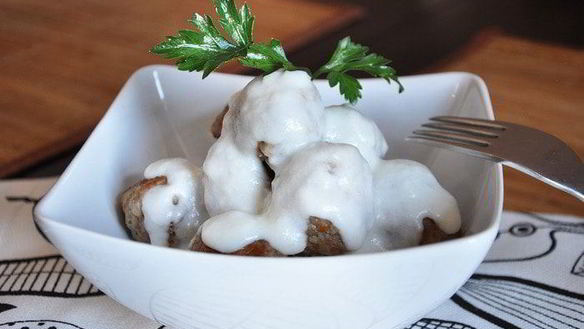 Рецепт Тефтелей под сливочным соусом