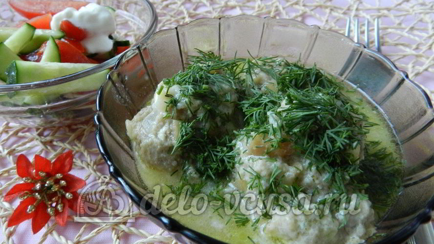 Рецепт тефтелей с горчицей