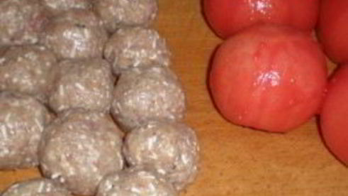 тефтели с плавленым сыром